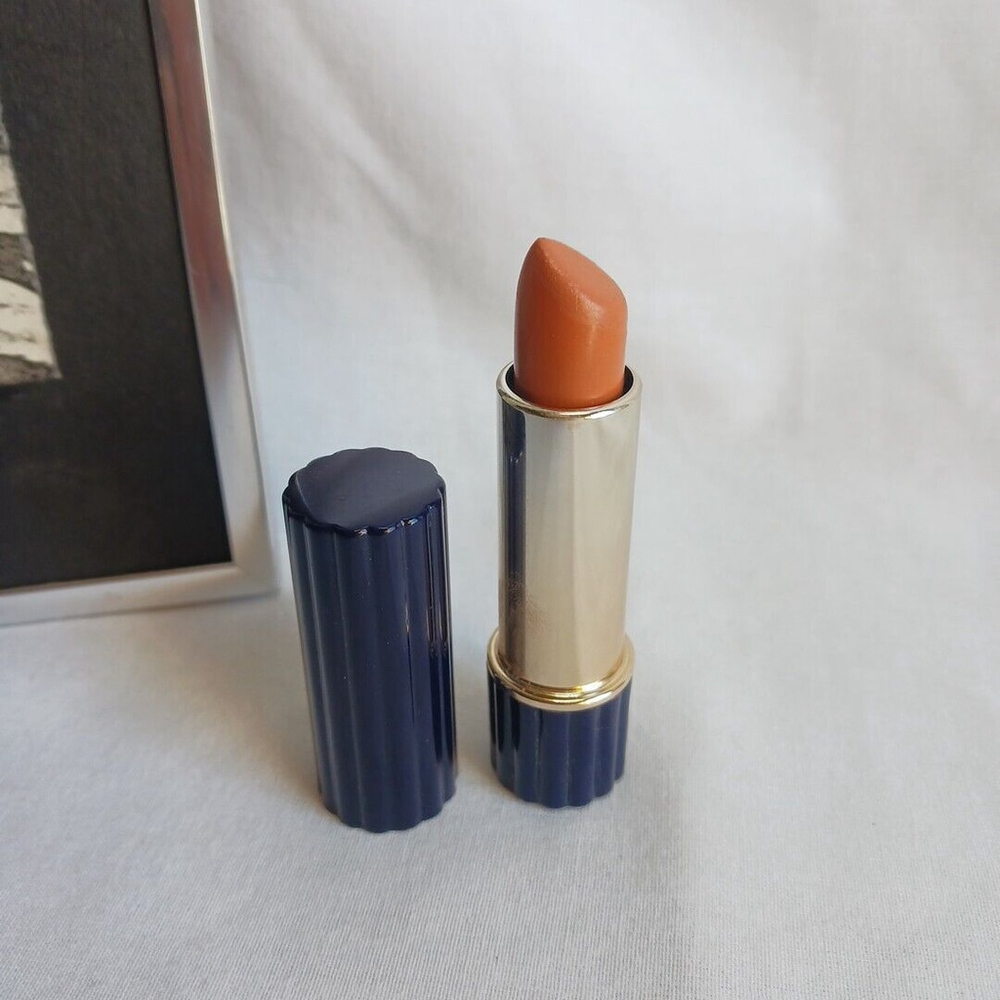 Estee Lauder Sweet Tea Lipstick Blue Ribbed Tube